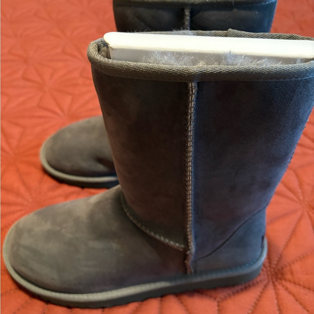 UGG Grey Suede Boots